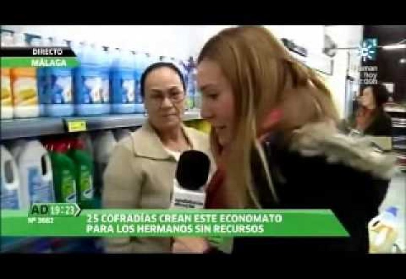 Economato social Fundación Corinto en Andalucía directo