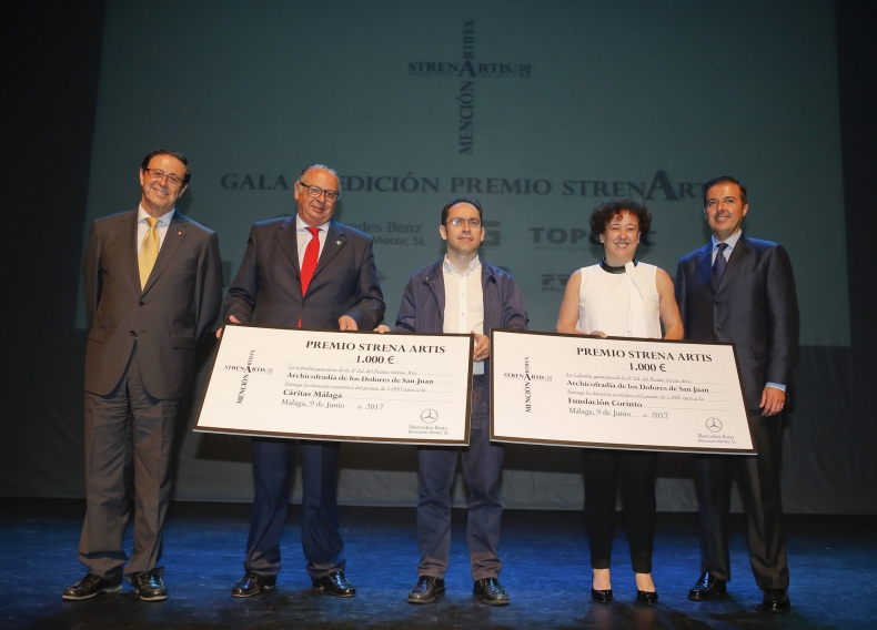 Dolores de San Juan cede importe del premio Strena Artis a la Fundación Corinto