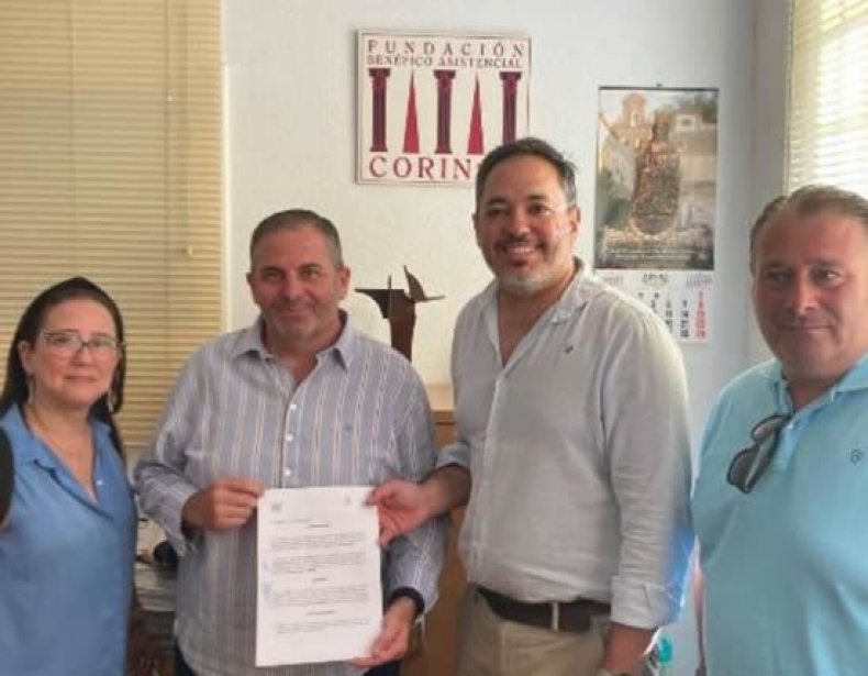 La Cofrad&iacute;a de la Pollinica se incorpora a la Fundaci&oacute;n Corinto